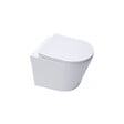 GROHE - Pack WC Bati support autoportant + Cuvette SAT sans bride + Abattant Soft close + Plaque chrome (Autoportant-Infinitio-2) - vignette