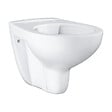 GROHE - Grohe Pack WC Bâti-support Rapid SL + WC Bau Ceramic sans bride + Abattant softclose + Plaque chrome (39418000) - vignette