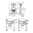 GROHE - Grohe Pack WC Bâti-support Rapid SLX + WC lavant suspendu Sensia Alpine + Fixations murales + Set d'isolation phonique (G36509SH0) - vignette