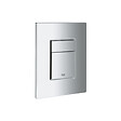 GROHE - Grohe Pack WC Bâti-support Rapid SL + WC sans bride LIVEA Bello + Abattant softclose + Plaque Chrome (RapidSL-Bello-1) - vignette