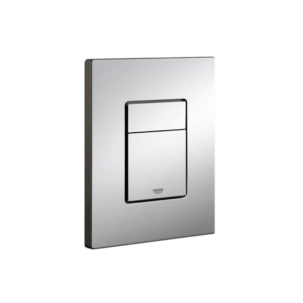 GROHE - Pack WC Bâti-support RAPID SL + WC lavant suspendu Sensia Alpine + Plaque chrome (RSLSENSIA1) - large