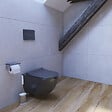 SWISS AQUA TECHNOLOGIES - Swiss Aqua Technologies WC suspendu sans bride SAT Infinitio avec abattant softclose, Noir mat (SATINF011RREXPBKM) - vignette
