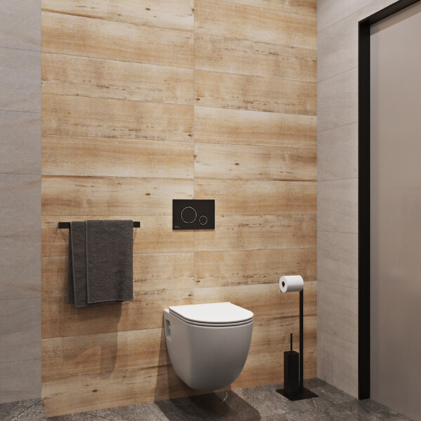 SWISS AQUA TECHNOLOGIES - Swiss Aqua Technologies Pack WC Bâti-support Duofix  + WC sans bride SAT + Abattant SoftClose + Plaque Blanche (ProjectGeb3) - large