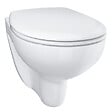 GROHE - Grohe Bau Ceramic WC suspendu sans bride, blanc alpin (39351000/BP) - vignette
