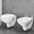 GROHE - Grohe Bau Ceramic WC suspendu sans bride, blanc alpin (39351000/BP) - vignette
