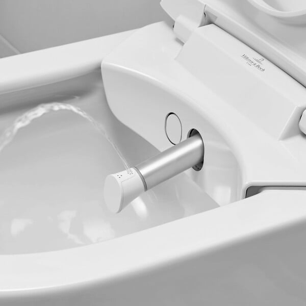 VILLEROY & BOCH - Villeroy & Boch ViClean-I 200 WC lavant suspendu sans bride CeramicPlus avec abattant SoftClose et DirectFlush, blanc (V0E200R1) - large