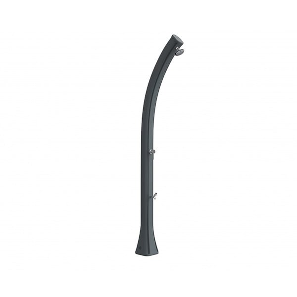 ARKEMA DESIGN - Arkema Design Happy - Douche solaire pour piscine avec lave-pieds, anthracite (H120/7016) - large