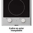 BEKO - Beko Plaque vitrocéramique 2 foyers, 30 cm, 6 niveaux de puissance, cadre inox (HDCC32200X) - vignette