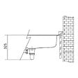 FRANKE - Franke Kubus 2 KNG 110-52 Fragranit+ Évier de cuisine sous-plan Blanc glace - vignette