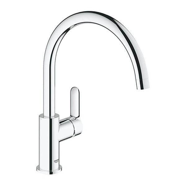 SWISS AQUA TECHNOLOGIES - Swiss Aqua Technologies 76x44 cm évier avec égouttoir réversible en granite à encastrer + mitigeur monocommande, jasmin (SATSINKGE3J-SET) - large