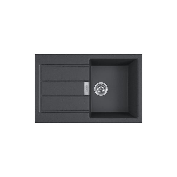 FRANKE - Franke SIRIUS - 2.0 S2D 611-78 Tectonite® Evier à encastrer Noir - large