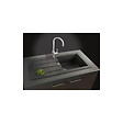 FRANKE - Franke SIRIUS - 2.0 S2D 611-78 Tectonite® Evier à encastrer Noir - vignette