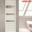 ATLANTIC - Sèche-serviettes connecté Adélis Étroit Atlantic - 750W - Blanc brillant - vignette
