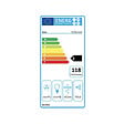 BEKO - Beko Hotte de cuisine murale avec 3 vitesses, Acier inoxydable (HCP61310I) - vignette