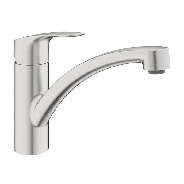 GROHE - Grohe Eurosmart Mitigeur Monocommande Evier, SuperSteel (33281DC3) - large
