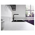 HANSGROHE - Hansgrohe Talis M54 Mitigeur de cuisine 270, avec douchette extractible 1 jet, Noir mat (72808670) - vignette
