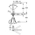 GROHE - Grohe Minta Mitigeur évier avec douchette SuperSteel (32168DC0) - vignette