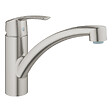 GROHE - Grohe Start Mitigeur monocommande évier, zone de rotation 140°, supersteel (G-32441DC1) - vignette