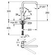 GROHE - Grohe Essence Mitigeur monocommande Evier, Cool Sunrise (30269GL0) - vignette