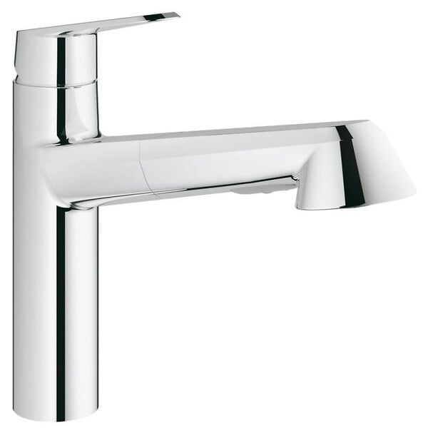 GROHE - Grohe Eurodisc Cosmopolitan Mitigeur évier avec douchette (32257002) - large