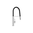 GROHE - Grohe Concetto Mitigeur cuisine semi-pro avec flexible hygiénique noir et douchette 2 jets, Chrome (G-31491000) - vignette
