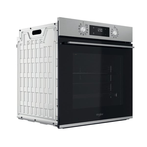 WHIRLPOOL - Whirlpool Four encastrable 71 L, classe A+, chaleur tournante pulsée, fonctions levage de pâtes et pizzas, noir (OMK58CU1SX) - large