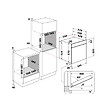 WHIRLPOOL - Whirlpool Four encastrable 71 L, classe A+, chaleur tournante pulsée, fonctions levage de pâtes et pizzas, noir (OMK58CU1SX) - vignette