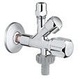 GROHE - Grohe Robinet de réglage double 1/2″, chromé (22036000) - vignette