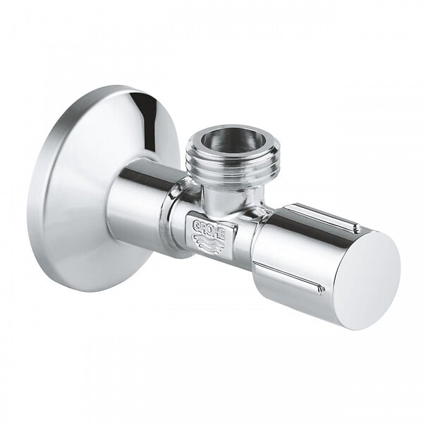 GROHE - Grohe Robinet d'équerre 1/2", chromé (22043000) - large