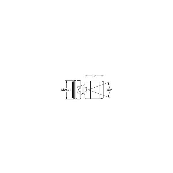 GROHE - Grohe Mousseur à rotule , Chromé (13915000) - large