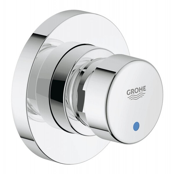 GROHE - Grohe Vanne murale à fermeture automatique, chrome - large