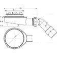 ALCA - Alca Bonde de douche ultra plate (A491CR) - vignette