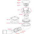 ALCA - Alca Bonde de douche ultra plate (A491CR) - vignette