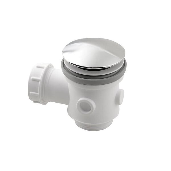 POLYSAN - Polysan Bonde clic-clac pour baignoire sans trop-plein, 1"1/2, Chrome (71704) - large