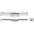 HANSGROHE - Hansgrohe RainDrain Flex Caniveau de douche linéaire 800 découpable pour montage libre, noir mat (56044670) - vignette