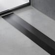 HANSGROHE - Hansgrohe RainDrain Flex Caniveau de douche linéaire 800 découpable pour montage libre, noir mat (56044670) - vignette