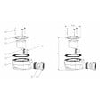 SIKO - Siko Multi siphon pour receveur de douche - vignette