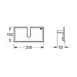 GROHE - Grohe Euphoria System 260 tablette EasyReach, blanc (G26362LN1) - vignette