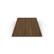 BRAVO THE SMART SOLUTION - Tôle bac acier - Bardage -  plaque H12 Coloris Walnut Printech Dimensions 2000x910x0.40mm - vignette
