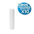 SWISS AQUA TECHNOLOGIES - Swiss Aqua Technologies Lot de 10 Cartouches pour filtres domestiques 10 micromètres, longueur 25,3 cm diamètre 6 cm (SATCPP1010MA-GVP10) - vignette