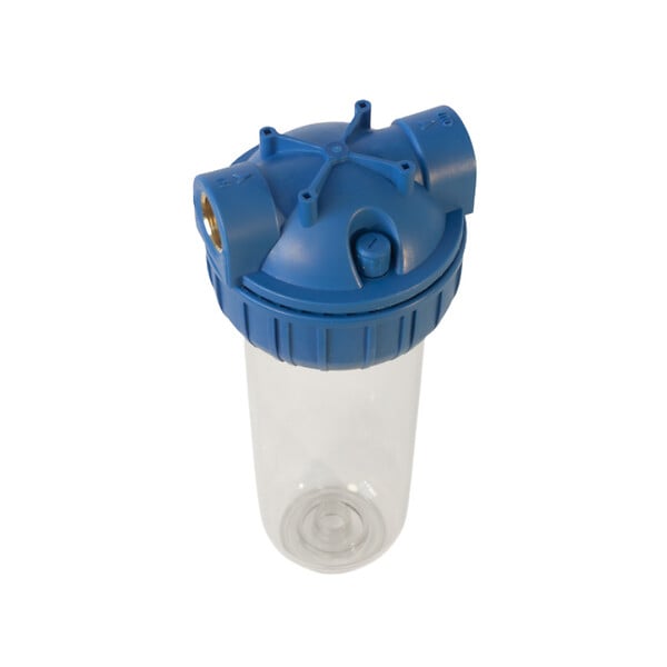 SWISS AQUA TECHNOLOGIES - Swiss Aqua Technologies Bol transparent avec raccord en laiton 3/4" pour filtres universels 10" (SATHF34) - large