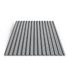 BRAVO THE SMART SOLUTION - Tôle bac acier - Toiture - Couverture - plaque S18 Galvanisé Dimensions 2000x883x0.40mm Zinc 275 gr S220GD - vignette