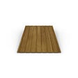 BRAVO THE SMART SOLUTION - Tôle bac acier - Bardage - plaque H12 Coloris Golden Oak Printech Dimensions 1200x910x0.40 mm - vignette