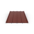 BRAVO THE SMART SOLUTION - Tôle bac acier - Toiture - Couverture - plaque TR25 Coloris Rouge Terracotta RAL 8012 Dimensions 2000x1110x0.50mm - vignette