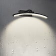 EMKE - EMKE Lampe murale LED noire pour salle de bain, éclairage miroir 40 × 4,8 cm, lumière neutre 4000 K, installation simple - vignette