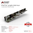 BRAVO THE SMART SOLUTION - Profil d`angle intérieur Tôle de couverture H12 Coloris Camouflage Printech L=2m - vignette