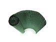 SICATEC - Canisse simple face - PVC - Vert - 1x3m - vignette