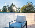 SICATEC - Canisse PVC Simple Face 1,5m x 3m Blanc - vignette
