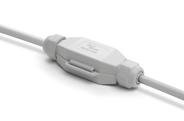 RAYTECH - Boite étanche Betty/4 L 6 mm² - Micro-jonction électrique étanche IP68/IP69K avec gel – Connecteur extérieur compact résistant UV - large