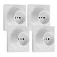 FONTINI - Lot de 4 prises sans terre NEO EVO-FONTINI - vignette